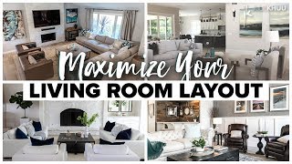 4 Furniture Ideas to Maximize Your Living Room Layout PRO SpacePlanning Tips [upl. by Yesor432]