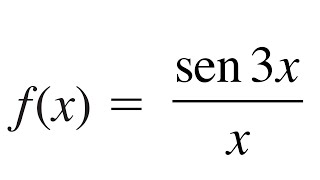 Derivadas de Funciones Trigonométricas fx sen3xx [upl. by Dlanor]