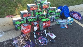 Brand New Items Dumpster Diving Electronics Haul [upl. by Barny290]