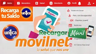 Recargar saldo a Movilnet desde la pag de la patria [upl. by Lundell]