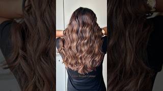 COCO Brown Hair Colour balayage highlights haircolour fashion haircolor mochahaircolour [upl. by Nyret]