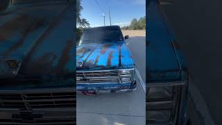 1985 Chevy C10 c10crew airslamit 4link holleyperformance [upl. by Zucker]