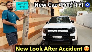 🧿 Ford Endeavour After Accident Look तो भयंकर हो गई 😍 [upl. by Apoor]