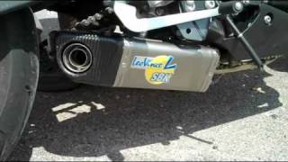 Yamaha XJ6 LeoVince SBK Underbody Full System EVO II [upl. by Ymeraj752]