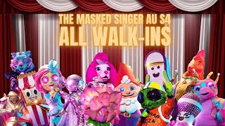 All WALKINS  The Masked Singer AU S4  The Masked Central [upl. by Eizzik447]