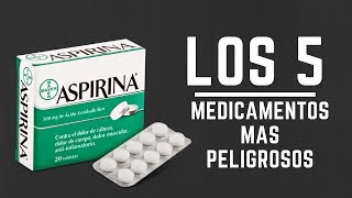 Los 5 Medicamentos Mas Peligrosos Del Mundo [upl. by Redan621]