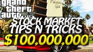 GTA 5  100000000 Stock Market Trick Easy Money Tutorial D [upl. by Kirtap]