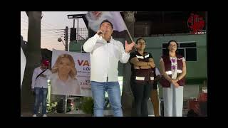 VISITA CANDIDATOS MORENA PT VERDE A YORICOSTIO [upl. by Ahsilra]