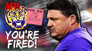 Ed Orgeron Fired How did LSU get here [upl. by Means114]