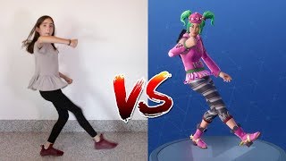 FORTNITE DANCE CHALLENGE IN REAL LIFE All New Dances [upl. by Oek]