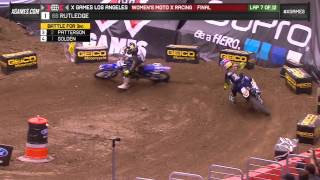 Vicki Golden wins Womens Moto X Racing  ESPN X Games [upl. by Indnahc]