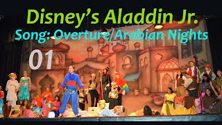 Disneys Aladdin Jr  01 Video  OvertureArabian Nights Full HD 1080 [upl. by Molloy996]