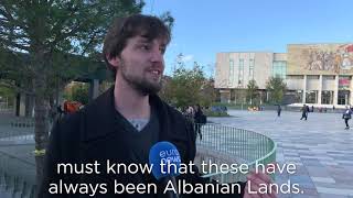 29yearold Serbian student tracking the roots of the Albanians [upl. by Mutz441]