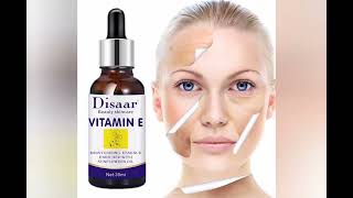 Disaar Vitamin E face serum review Face repair serum face brightening serum [upl. by Walker372]