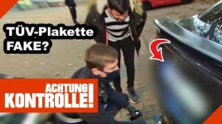 TÜVPlakette FAKE oder mit Hochdruckreiniger abgespritzt 12 Kabel Eins  Achtung Kontrolle [upl. by Ronnica]