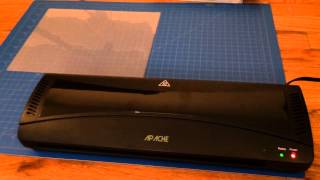 Apache AL13 13quot HotCold Laminator Review [upl. by Nilac]