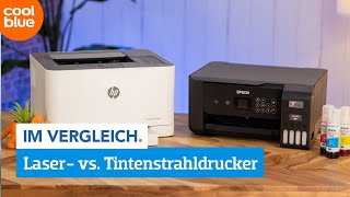 Was ist der Unterschied zwischen einem Laserdrucker und einem Tintenstrahldrucker [upl. by Anaytat]