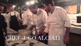 Michelin starred Chef Ugo Alciati Plates Dessert Identità Golose Eataly NYC [upl. by Hras]