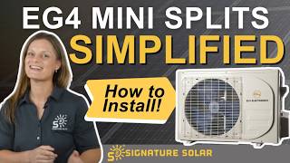 EG4 Mini Splits Simplified Your Questions Answered and How to Install [upl. by Selhorst]