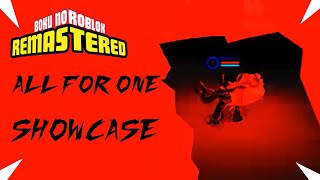 Boku no Roblox All for one quirk showcase [upl. by Essile]