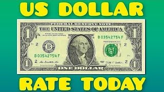 US Dollar USD Exchange Rate Today [upl. by Raines]