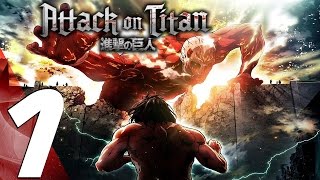 Attack on Titan  Gameplay Walkthrough Part 1  Prologue English AOT Wings of Freedom [upl. by Enyaj794]