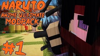 JINCHUURIKI REBORN  Naruto Anime Ultimate Modpack Episode 1 Minecraft Naruto Anime Mod [upl. by Nitsyrk]