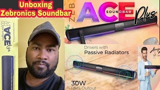 Zebronics Ace Plus 30Watt Wireless Soundbar Only ₹1999 ⚡️Best budget Soundbar 2024 Honest Review [upl. by Amer]