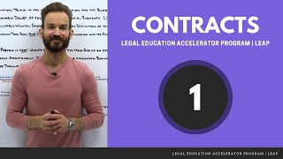 How to Approach a Contract Law Fact Pattern Introduction to Contracts [upl. by Huston]