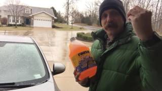 Rain X Windshield Washer Fluid All Season 2 in 1 Bens Winter Driving Tips [upl. by Lombard]