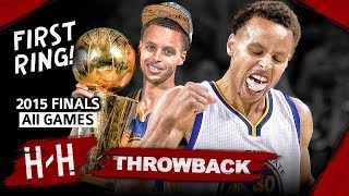 Stephen Curry 1st Championship Full Series Highlights vs Cavaliers 2015 NBA Finals  EPIC HD [upl. by Haneeja255]