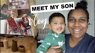 MEET MY BABY FOR THE FIRST TIME PR UNBOXING COOK WITH ME amp DIYS [upl. by Tita54]