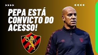 TREINADOR PEPA ESTÃ CONVICTO DO ACESSO DO SPORT PARA SÃ‰RIE A MESMO APÃ“S A DERROTA PARA O OPERÃRIO [upl. by Lyrak]