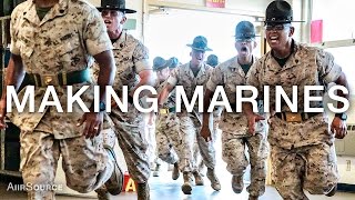 Making Marines – 12 Weeks of United States Marine Corps Recruit Training [upl. by Nodnarb]