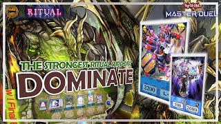 MEGALITH CHEAPEST DECK DOMINATE RITUAL FESTIVAL WITH NEW DYNA MONDO  YUGIOH MASTER DUEL [upl. by Enyawd]