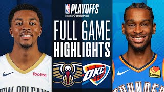 8 PELICANS at 1 THUNDER  FULL GAME 1 HIGHLIGHTS  April 21 2024 [upl. by Ylenats]