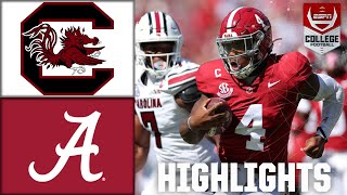 South Carolina Gamecocks vs Alabama Crimson Tide  Full Game Highlights  ESPN College Football [upl. by Tresa]