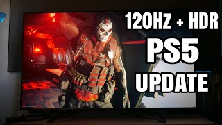 Warzone 4k 120hz with HDR on PS5 [upl. by Ardnoel]