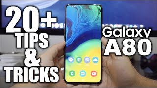 20 Best Tips amp Tricks for Samsung Galaxy A80 [upl. by Sandi]