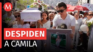 Familia y amigos de Camila dan un último adiós en Guerrero [upl. by Eirolam]