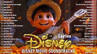 Remember Me  Coco Lyrics 🎶 Coco Disney Soundtracks 🎉 Disneys Greatest Classic Movie Soundtracks [upl. by Eidnac439]