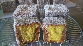 Čupavci Recept za mekane i sočne kokos kocke [upl. by Anirdnajela46]