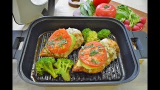 California Grilled Chicken Breasts  UCHICOOK Steam Grill [upl. by Luisa]