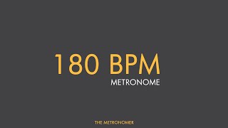 180 BPM Metronome [upl. by Burman]