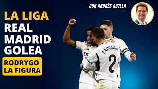 La Liga Goleada del Real Madrid en Cádiz Gran Rodrygo I Andrés Agulla [upl. by Millman]