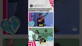 PALOMA TOCCI APRESENTA SHOW DO ESPORTE COM A CAMISA DO PAYSANDU noticias futebol viral [upl. by Yt342]