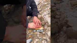 This man finds a expensive stone by a riverbank [upl. by Medea]