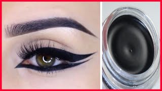 HOW TO MAKE EYELINER AT HOME WATERPROOF  Homemade Natural eyeliner pen  DIY Eyeliner 100 Natural [upl. by Zephaniah]