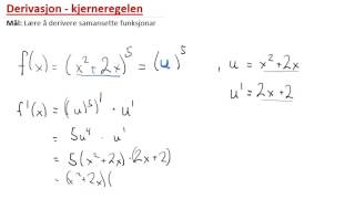 R1 Derivasjon  kjerneregelen [upl. by Noiek]