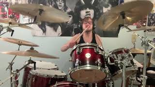 Get Stoned By Hinder Drum Cover [upl. by Enoed]